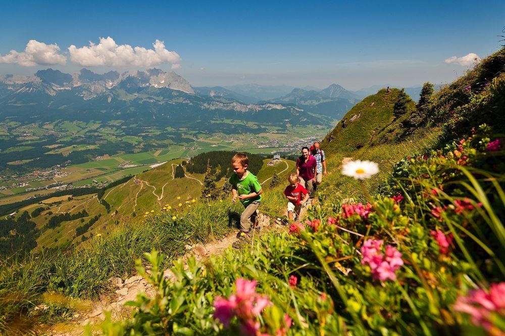 Erlebnishotel Kitzbühler Horn Oberndorf in Tirol Exterior foto