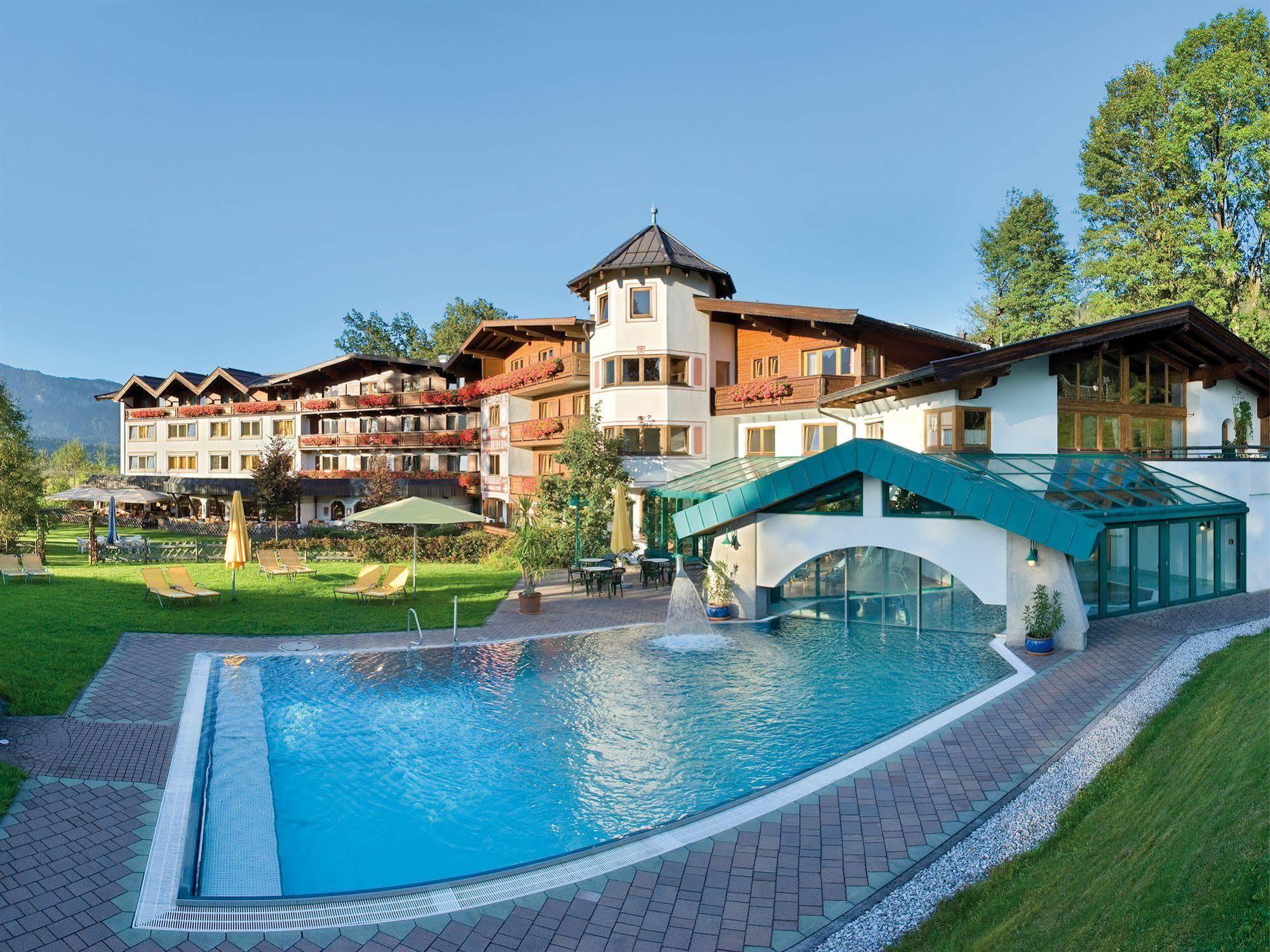 Erlebnishotel Kitzbühler Horn Oberndorf in Tirol Exterior foto